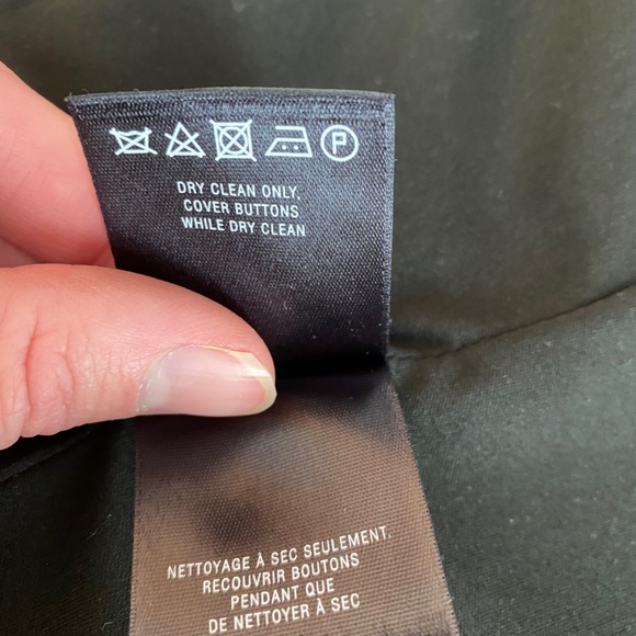 Anthropologie textured black & white polka dot blazer - Picture 5 of 7